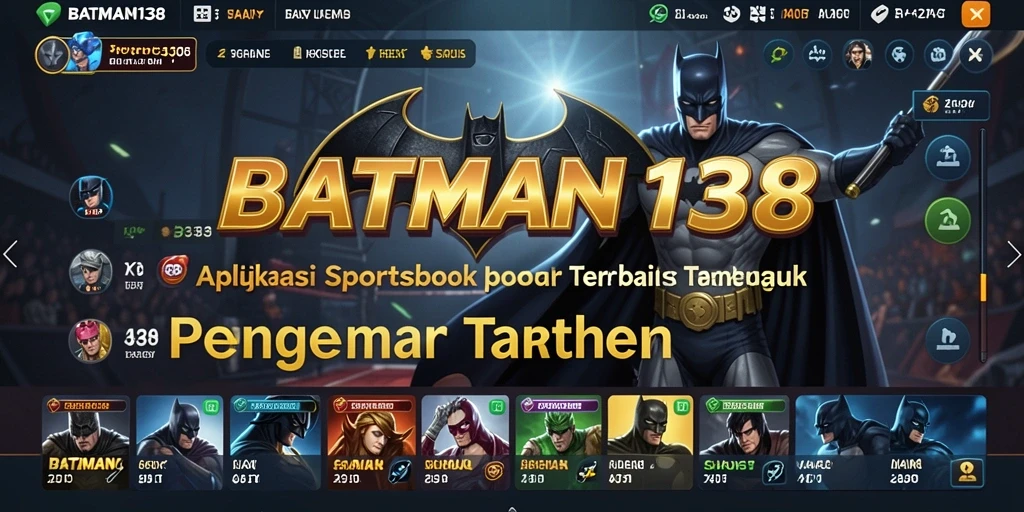 Tampilan gameplay taruhan olahraga di BATMAN138 yang interaktif.