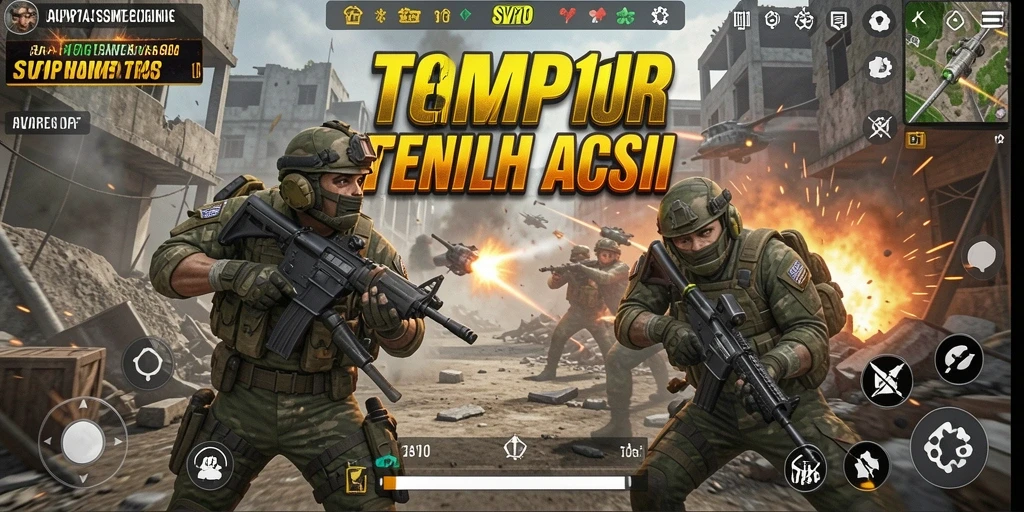 Tampilan mendebarkan dari gameplay SVIP10 yang penuh aksi.